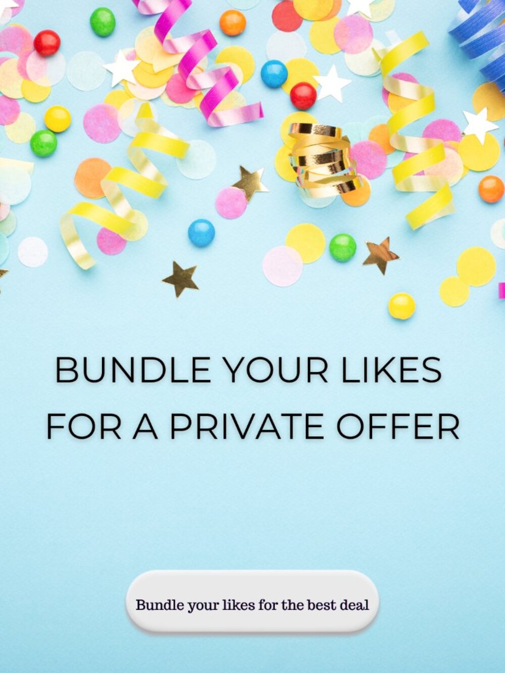 Bundle Your Likes for a Private Offer | Closet Sale | Discounts Available